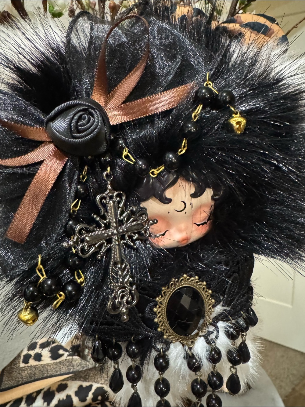 Custom Skullpanda with Accessories - Picture 2 of 8